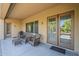 Cozy covered patio with comfortable seating, perfect for outdoor relaxation and entertainment at 3925 E Elmwood St, Mesa, AZ 85205