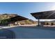 Outdoor recreation area with shelters for public use and views of the desert landscape at 4547 E Buist Ave, Phoenix, AZ 85044