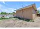 Back of house with access to back yard featuring built-in grill station at 4632 W Marlette Ave, Glendale, AZ 85301