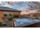 Luxurious hot tub provides ultimate relaxation in a private backyard setting with desert views at 6251 E Bramble Berry Ln, Cave Creek, AZ 85331