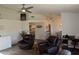 Bright and open living space with wood flooring and contemporary furnishings at 6352 W Campo Bello Dr, Glendale, AZ 85308