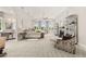 Expansive main bedroom with fireplace, sitting area, ensuite bath and access to the pool area at 7475 E Gainey Ranch Rd # 22, Scottsdale, AZ 85258