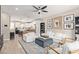Open-concept living space with a modern kitchen and comfortable seating area at 820 N 8Th Ave # 14, Phoenix, AZ 85007
