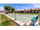 Active community featuring shuffleboard courts, great landscaping and sunny skies at 1021 S Greenfield Rd # 1165, Mesa, AZ 85206