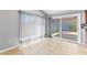 Bright living area with sliding glass door to the backyard at 1201 E Campbell Ave, Gilbert, AZ 85234