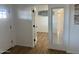 Open doorway showcasing wood-look floors and great natural lighting in the home at 1309 E Julie Dr, Tempe, AZ 85283