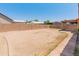 Spacious backyard awaiting personalized landscaping at 2541 N 86Th Ave, Phoenix, AZ 85037