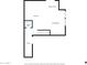 Layout featuring a kitchen, living room, foyer, dining area, and bathroom on the main floor at 3034 N 39Th St # 12, Phoenix, AZ 85018