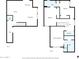 Floor plans for the first and second floors, showcasing the layout of each level at 3034 N 39Th St # 12, Phoenix, AZ 85018