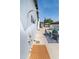 Inviting backyard featuring a outdoor shower, seating area, and partial view of the pool at 3102 E Mariposa St, Phoenix, AZ 85016