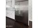 Stainless steel refrigerator and white cabinets in an updated kitchen at 3102 E Mariposa St, Phoenix, AZ 85016