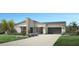 Inviting single-story home showcasing modern design, desert landscaping, neutral color palette, and a two-car garage at 3504 W Sunstone Dr, San Tan Valley, AZ 85144