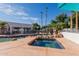 Resort-style pool and spa with custom rock features, and lush landscaping, perfect for relaxation and outdoor fun at 5237 N 106Th Ave, Glendale, AZ 85307