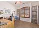 Bright office space featuring natural light and ample desk space at 5314 W Bowker St, Laveen, AZ 85339