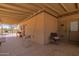 Covered patio space featuring brick flooring and access to yard and home at 6329 E Voltaire Ave, Scottsdale, AZ 85254