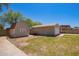 Backyard featuring multiple sheds at 6329 E Voltaire Ave, Scottsdale, AZ 85254