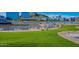 Scenic waterfront with lake, docks, and cityscape, offering a beautiful view and recreational opportunities at 701 S Dobson Rd # 447, Mesa, AZ 85202