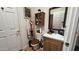 Small bathroom features modern fixtures, wooden cabinets, and ample lighting at 11596 W Sierra Dawn Blvd # 247, Surprise, AZ 85378