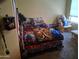 Well-lit bedroom with comfortable furniture and a cozy atmosphere at 1465 S Longspur S Ln, Gilbert, AZ 85296