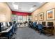 Bright business center providing computers, chairs and desks, and shelving in a clean and quiet environment at 20194 N Riverbank Rd, Maricopa, AZ 85138