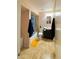This cozy bathroom features tile floors, a shower-tub combo, and vanity sink at 4810 N 69Th Dr Dr, Phoenix, AZ 85033