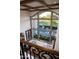Beautiful great room with a large window overlooking the pool and golf course at 5610 E Sanna St, Paradise Valley, AZ 85253