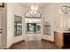 Bright and airy breakfast nook has views of the water at 608 E Stonebridge Dr, Gilbert, AZ 85234