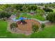 This well maintained park features a large playground, a picnic shelter, and well manicured grassy areas at 630 W Saragosa St, Chandler, AZ 85225