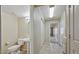 Powder room featuring a pedestal sink at 6923 W Laredo St, Chandler, AZ 85226