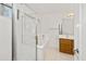 Bright bathroom with a shower, a bathtub and a modern vanity and sink at 742 E Lovegrass Dr, San Tan Valley, AZ 85143
