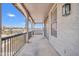 Long balcony with a view to neighborhood at 11952 W Villa Chula Ln, Sun City, AZ 85373