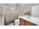 Clean bathroom with a shower and vanity at 11952 W Villa Chula Ln, Sun City, AZ 85373