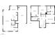 Detailed floor plan showcasing the layout of the home's two floors, with room names clearly labeled at 1415 E Chipman Rd, Phoenix, AZ 85040