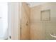 Shower with tiled walls, alcove and glass door at 1446 E Grovers Ave # 13, Phoenix, AZ 85022