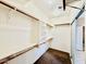 Walk-in closet with shelving and rod space at 25015 N 50Th Ave, Phoenix, AZ 85083