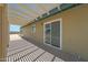 Relaxing covered patio offers shade and outdoor enjoyment at 26649 S Howard Dr, Sun Lakes, AZ 85248
