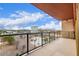 Balcony with beautiful city and mountain views at 4750 N Central Ave # N7, Phoenix, AZ 85012