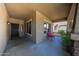 Inviting front porch with covered entryway and comfortable seating at 5130 W Molly Ln, Phoenix, AZ 85083