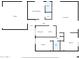 Detailed floor plan showcasing the layout of the home, including bedrooms, bathrooms, living spaces, and garage at 5237 W Mountain View Rd, Glendale, AZ 85302