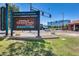 Welcome to Downtown Chandler sign and business district with pedestrian area and streetscape at 856 N Evergreen St, Chandler, AZ 85225