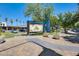Downtown Chandler park and Summer Market signage with street view and landscape at 856 N Evergreen St, Chandler, AZ 85225