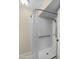 Accessible walk-in shower features a grab bar and white subway tile at 1158 N Barkley St, Mesa, AZ 85203