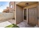 Inviting front entrance with a covered porch and a view of the interior at 222 W Brown Rd # 14, Mesa, AZ 85201