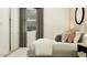 Comfortable bedroom with a large window, stylish curtains, and neutral decor at 25576 N 174Th Dr, Surprise, AZ 85387