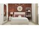 Stylish bedroom with modern lighting, elegant wall decor, and a comfortable bed at 25576 N 174Th Dr, Surprise, AZ 85387