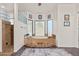 Bright bathroom featuring tub with tile surround and separate glass enclosed shower at 2661 E Birchwood Pl, Chandler, AZ 85249