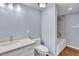 Bright bathroom with updated vanity and shower at 2954 N Oregon St # 6, Chandler, AZ 85225