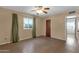 Cozy bedroom with natural light, neutral walls, and closet at 3537 W Shangri La Rd, Phoenix, AZ 85029