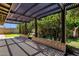 Covered patio with a pergola that creates an inviting outdoor living space with garden view at 3537 W Shangri La Rd, Phoenix, AZ 85029