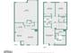 Floorplan showing the dimensions and layout of the home at 3935 E Rough Rider Rd # 1101, Phoenix, AZ 85050